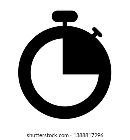 watch timer clock icon vector