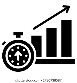 Watch Trend Icon Element For Design