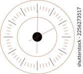 Watch Vector Clipart Hd Vector, Clock countdown illustration, watch time clock isolated Vector icon