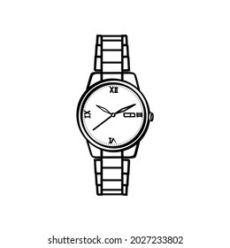 reloj libro de coloreado vectorial aislado de fondo blanco eps 10