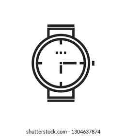 Watch vector icon