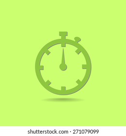 Watch vector icon 