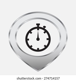 Watch vector icon 