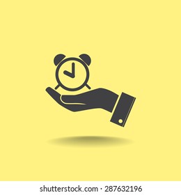 Watch vector icon 
