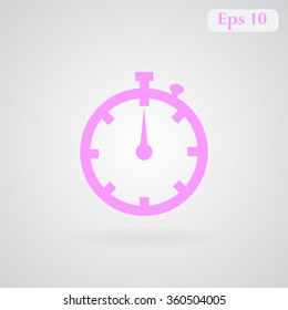 Watch vector icon 