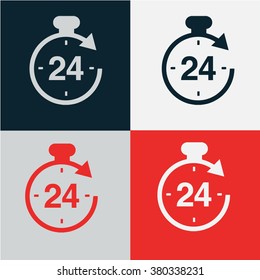 Watch vector icon.