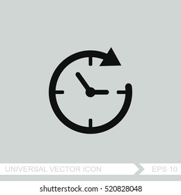 Watch vector icon.