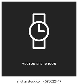 Watch vector icon