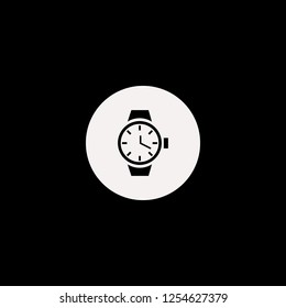Watch vector icon. flat Watch design. Watch illustration for graphic 