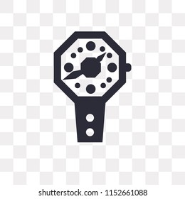 Watch vector icon isolated on transparent background, Watch logo concept