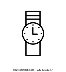 Icono del vector Watch, símbolo de tiempo. ilustración para sitio web o aplicación móvil.eps
