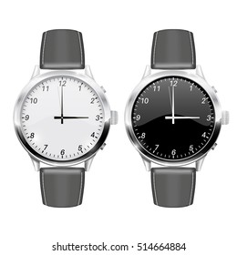 Watch. Vector illustration isolated on white background