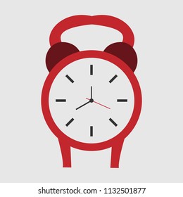 Watch vector on white