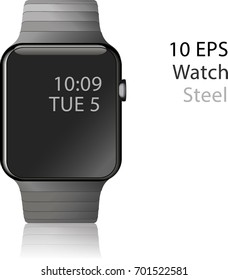 Watch vector realistic icon illustration