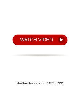 WAtch video button sign icon