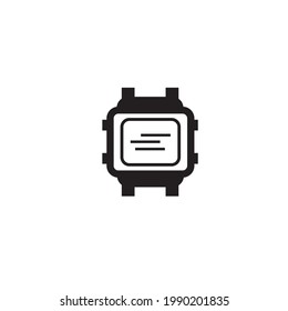 Watches icon logo, vector design illustration 