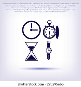 Watches icons