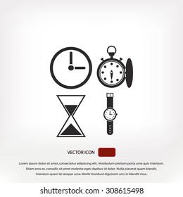 Watches icons