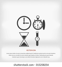 Watches icons