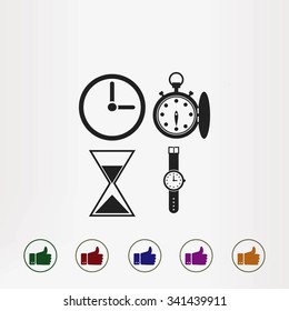 Watches icons