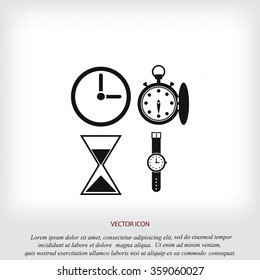 Watches icons