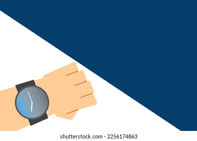 Watches vector background used for poster or web design
