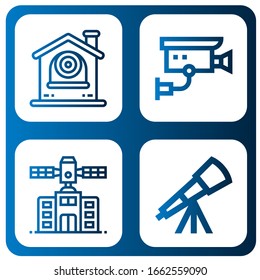 das Betrachten einfacher Symbole. Enthält Symbole wie Cctv, Planetarium, Telescope, kann für Web, Handy und Logo verwendet werden