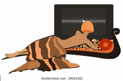 Watching TV