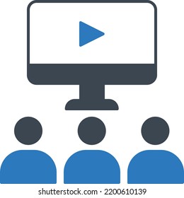 watching Vector illustration on a transparent background. Premium quality symmbols. Glyphs vector icons for concept and graphic design. 
