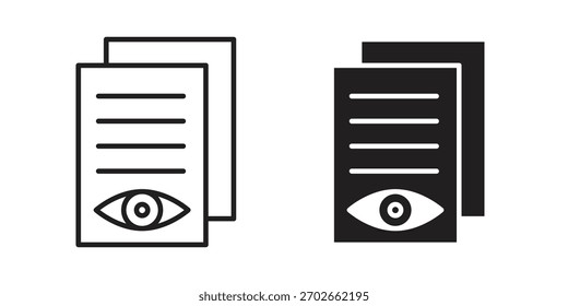 Colección de ilustraciones de iconos de lista de seguimiento. contorno de trazo editable y estilo plano