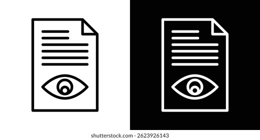 Watchlist icon vector for web and mobile app. Symbol isolated.