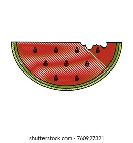 Watemelon slide fruit