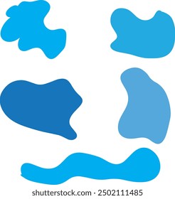 Water Abstract Background Graphic Element