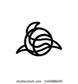 water and abstract logo template