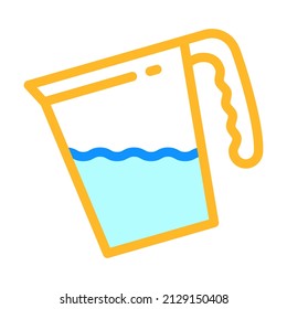 water add color icon vector. water add sign. isolated symbol illustration