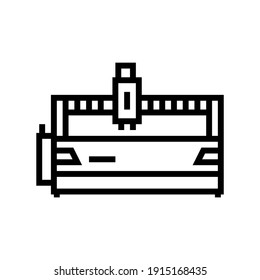 water apparatus line icon vector. water apparatus sign. isolated contour symbol black illustration