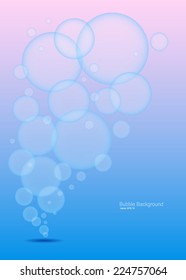 Water babble background. vector illustration EPS 10 