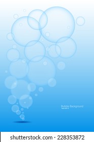 Water babble background. vector illustration EPS 10 