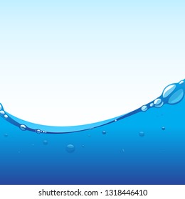 water background illustration