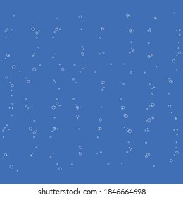 Fondo acuático. Vector eps10 ilustración de la caída de agua