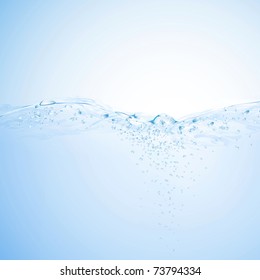 Water background. Vector eps10 illustration