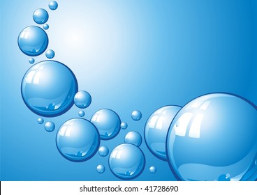 Water background. Vector illustration.