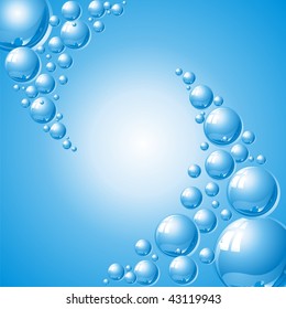 Water background. Vector illustration.