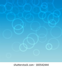 Water background, vector illustration EPS