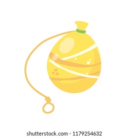 A water balloon yo-yo