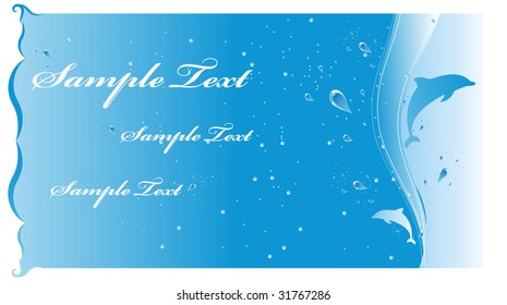 water banner