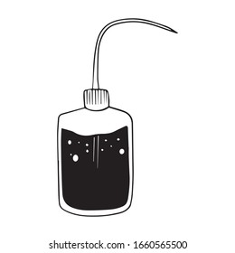 water bard graphic design vector illustration, logo, cosmetics symbol, icon