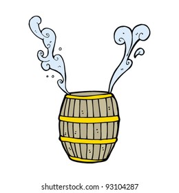 water barrel cartoon