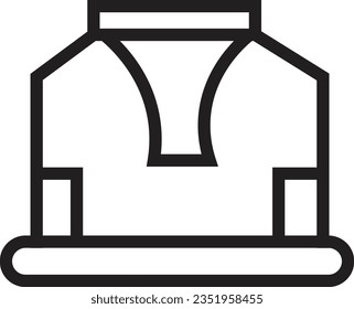Water Basketball Sports Outline Icon