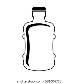 water big bottle isolated icon